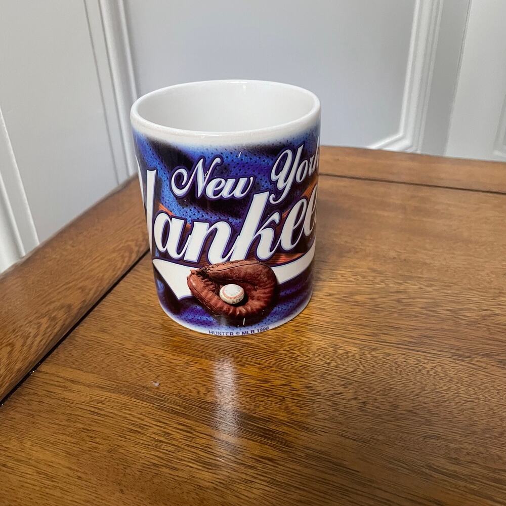 Vintage 1998 New York Yankees Coffee Mug Rare